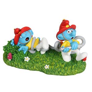 Aqua D'ella Smurfs Bos Brandweer 15,7x7,2x8,6cm