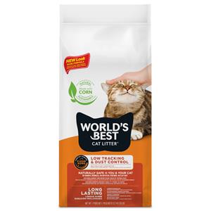 2x12,7kg World's Best Cat Litter Low-Tracking Kattenbakvulling Kat