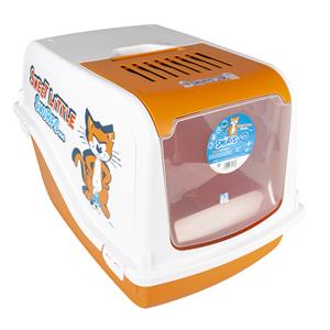 Duvo+ Smurfs Azrael Gesloten Kattentoilet 57x39x38cm