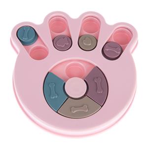 Zooplus Exclusive Intelligentiespeelgoed Snack Paw L24 x B24 x H3,2cm Hond Kat