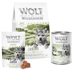 Wolf of Wilderness Junior 'Expedition' 6 x 400 g