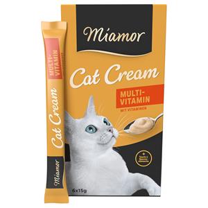 24x15g Cat Multi-Vitamine Crème Miamor Kattensnacks