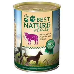 12x 400g Best Nature Dog Adult Lam, aardappelen & peterselie Hondenvoer nat