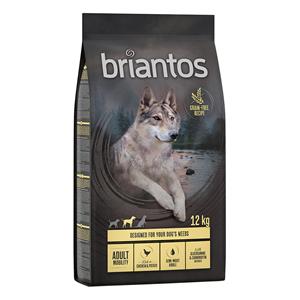 Briantos Adult Mobility Kip & Aardappel - Graanvrij Hondenvoer - 2 x 12 kg