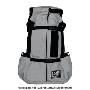 K9 Sport Sack Air 2 Hondenrugzak Lichtgrijs