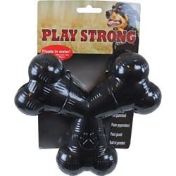 Gebr. de Boon Play Strong rubber tri-bot 15 cm zwart - 