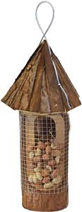 Pindahouder natural rond met puntdak ophangbaar - Gebr de boon