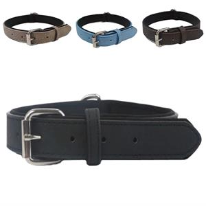 nobleza Hondenhalsband vegan leer met gesp 40 cm