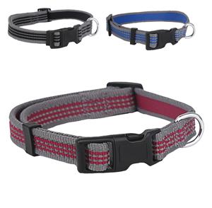 nobleza Honden klikhalsband reflecterend Nylon 50 cm