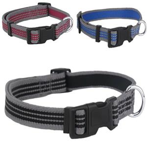 nobleza Honden klikhalsband reflecterend Nylon 66 cm