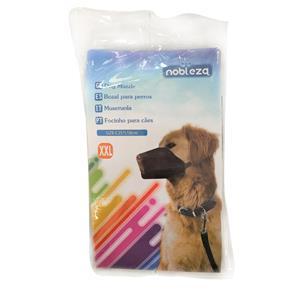 nobleza Muilkorf hond stof zwart XXL