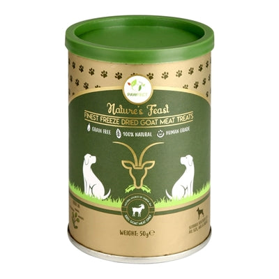 Pawfect Freeze Dried hondensnack Geit 50 gr.
