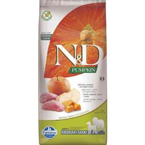 N&D Pumpkin hondenvoeding Wild Zwijn medium/maxi 12 kg