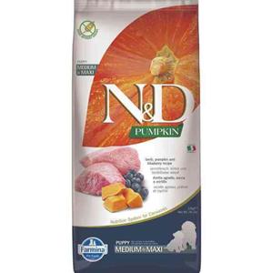 N&D Pumpkin Puppy hondenvoedingvoeding Lam medium/maxi 12 kg.