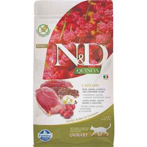 N&D Quinoa kattenvoeding Urinary Eend 1,5 kg