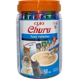 Inaba Churu kat Puree multipack Tonijn - 50 stuks