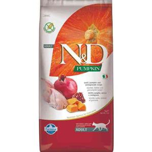 N&D Pumpkin kattenvoeding Kwartel 5 kg.