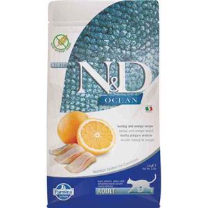 N&D Ocean kattenvoeding Haring met Sinaasappel 5 kg