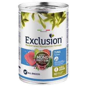 Exclusion Mediterraneo 12x400g Tonijn Mediterraneo Adult Exclusion Hondenvoer