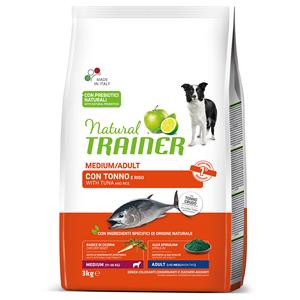 Trainer Natural Dog Trainer Natural Adult Medium met Tonijn, Rijst & Spirulina Hondenvoer - 3 kg