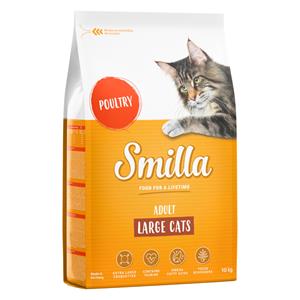 Smilla 10 kg  Droogvoer + 125 g  Snacks Ringlies gratis - Volwassen XXL met Gevogelte (10 kg) + Probiotische Snacks Ringlies (125 g)