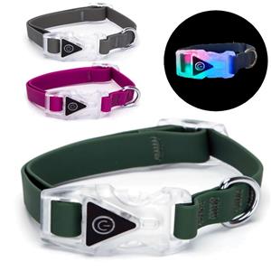 nobleza Hondenhalsband met licht in gesp 50 cm