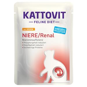 Kattovit Renal Maaltijdzakjes Kattenvoer 6 x 85 g - 6 x 85 g Kip