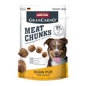 Animonda 80 g  Meat Chunks Medium / Maxi Puur Kip Hondensnacks