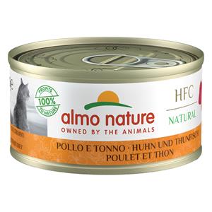 Almo Nature HFC Natural kippenborst natvoer kat (70 g) 24 x 70 g