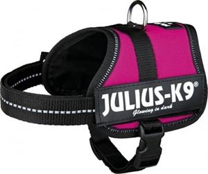 Julius-K9 Powerharness Fuchsia - Hondenharnas - 33-45x1.8 cm