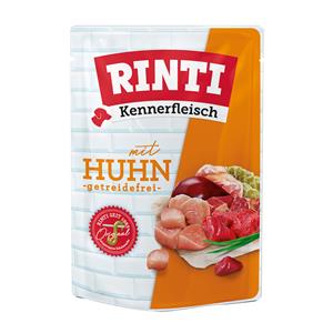 RINTI "Kennerfleisch" Zakjes 10 x 400 g - Kip