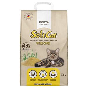 9,5l Porta SoftCat Corn Kattenbakvulling