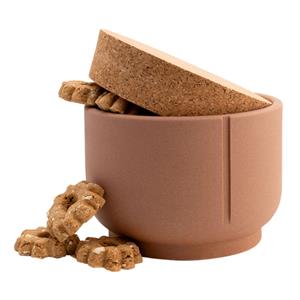 Pino Koekjesblik Treat Jar, foxy terra solid