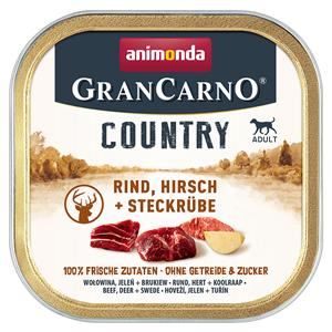 Animonda GranCarno 22x150g  Adult Country Rund, Hert & Koolraap Honden Natvoer