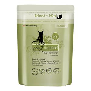 Catz Finefood 6x300g  Zalm & Gevogelte Nat kattenvoer