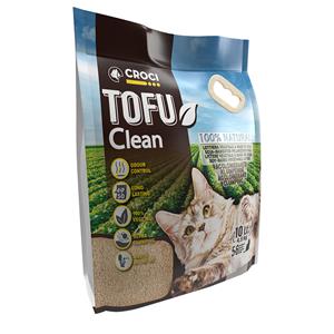 10 l (ca. 4,5 kg) Croci Tofu Clean Kattenbakvulling