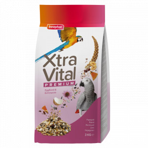 Beaphar Xtra Vital Papegaaienvoer 3 kg