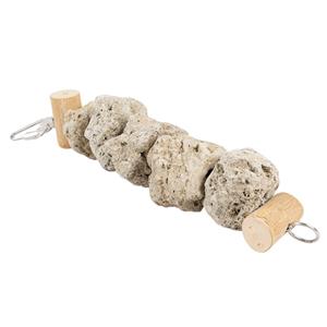 Duvo+ Hanger met lava stenen antraciet S