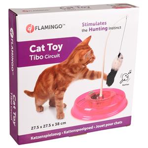Flamingo kattenspeeltje Tibo