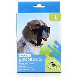 Nobleza Gentle leader - Anti trek - Maat L - Zwart