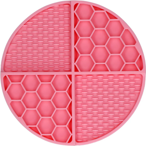 Eat Slow Live Longer Lick Mat Dimensions Circle Red