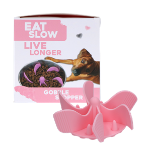 Petsexclusive Eat Slow Live Longer Lick Mat Gobble Stopper Pink