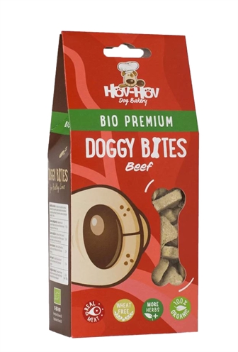 HOV-HOV bio premium doggy bites graanvrij rund (100 GR)