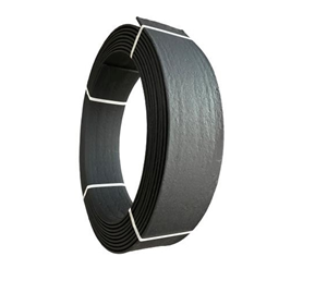 Ecolat Ekoboard randafwerking 19 cm x 15 meter - zwart