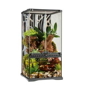 Exo Terra EX Paludarium Zwart | 30 x 30 x 60CM Voor reptielen