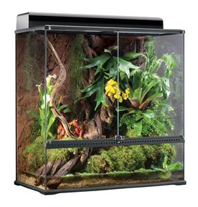 Exo Terra EX Paludarium Zwart | 90 x 45 x 90CM Geleverd met achterwand