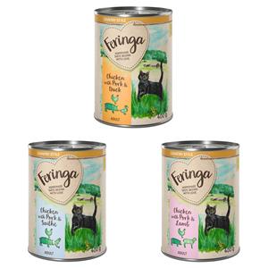 Feringa Country Style Menu 6 x 400 g - Mixpakket 2: Eend, lam, koolvis