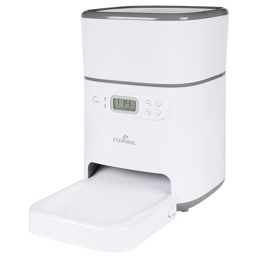 EYENIMAL kleine Voerautomaat - tot 2.5kg droogvoer