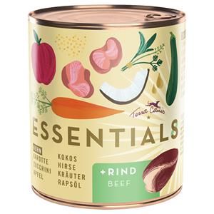 6x780g Terra Canis Essential 8+ Kip & Rund nat hondenvoer
