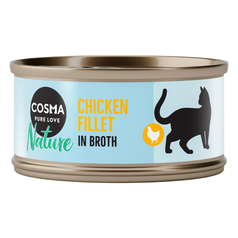 6x70g Nature Kipfilet Cosma Kattenvoer